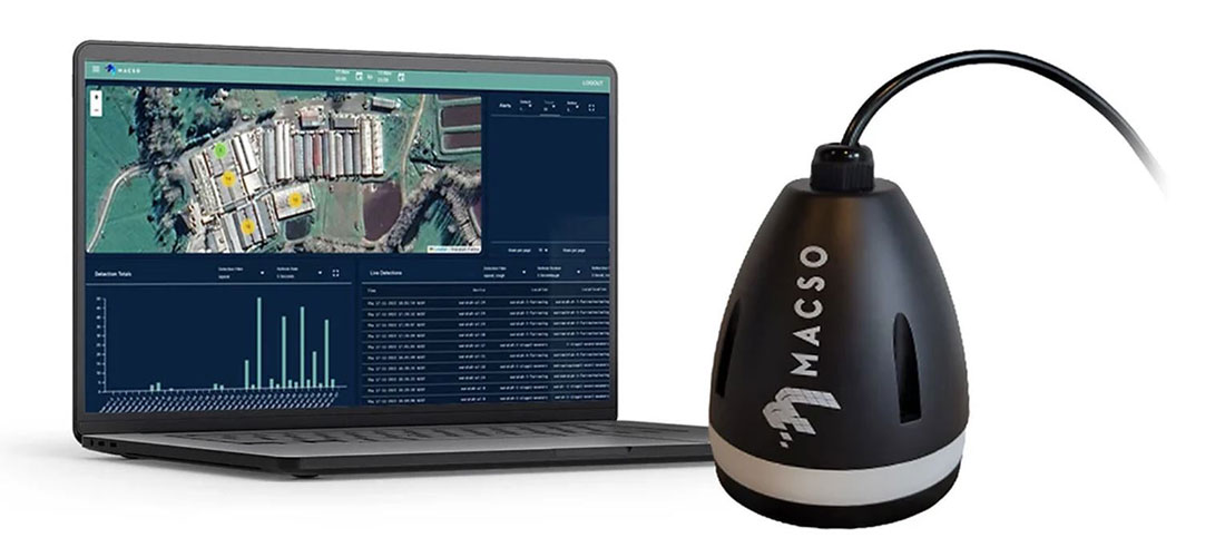 MACSO’s dashboard and device